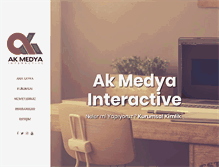 Tablet Screenshot of akmedya.com
